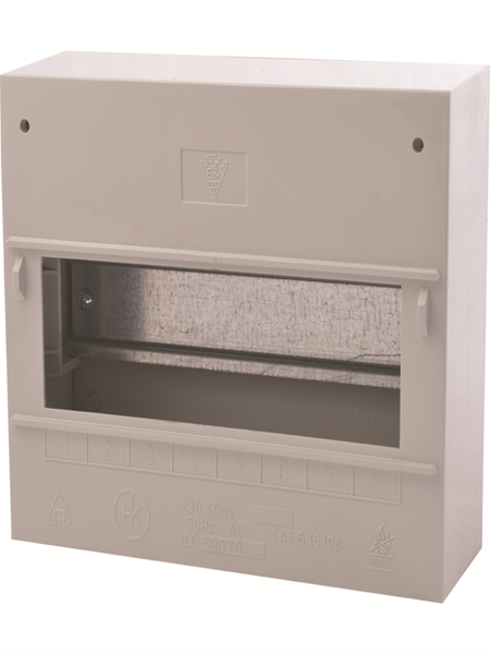 תמונה של לוח עה"ט ל-8 חצי אוטומט