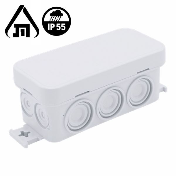 תמונה של קופסת סעף °850 מיני 84X42X38 מ"מ IP-55 תקנית