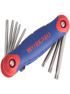 Picture of WORKPRO 8PC FOLDING TORX KEY SET