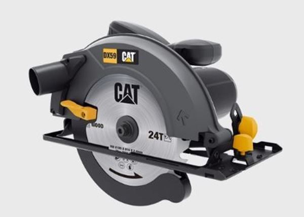 תמונה של מסור עגול 185מ"מ/"DX59 CAT 1400W 71/4