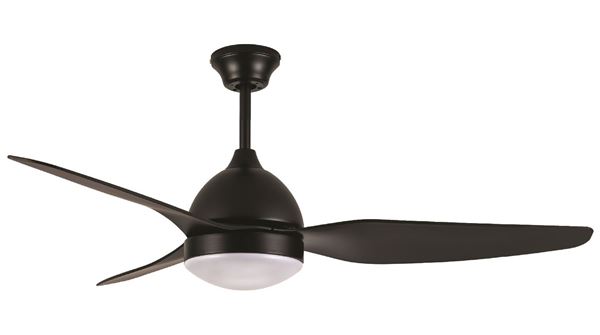 Picture of NEWTON BASSET 50" FAN BLACK+LED 3CCT IP44