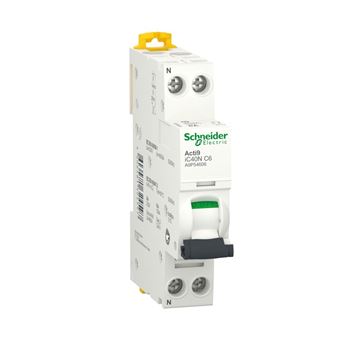 Picture of Miniature circuit-breaker 1P+N 6A C curve 6000 A 10kA