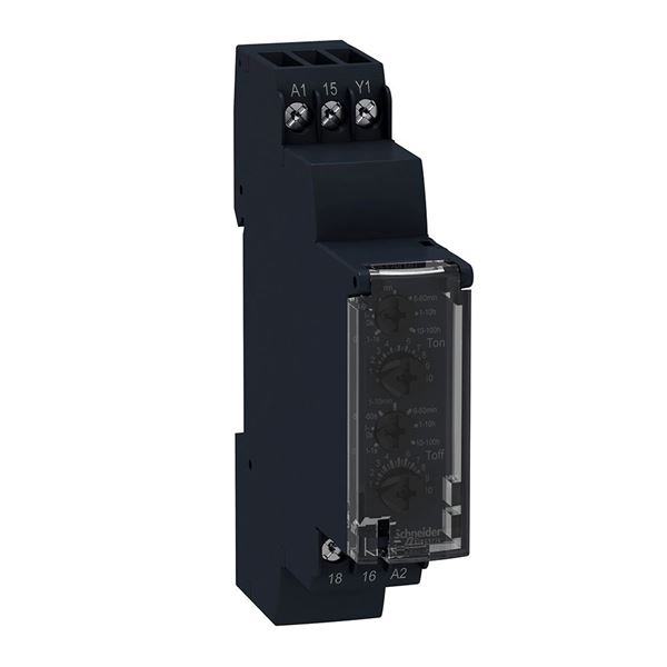 תמונה של טיימר מחזורי 2 זמנים RE17(11)RLMU AC/DC