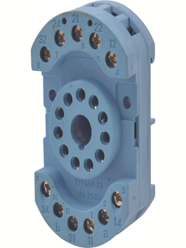 Picture of Relay Socket 11 pin round