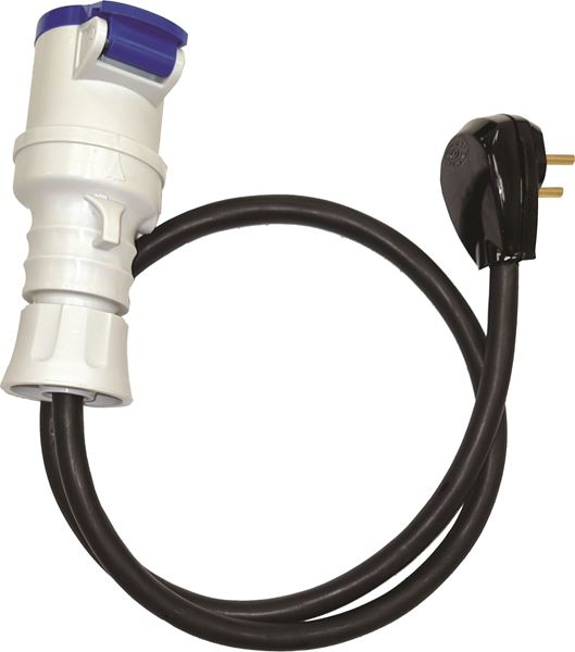 Picture of Israeli socket adapter for  charging station