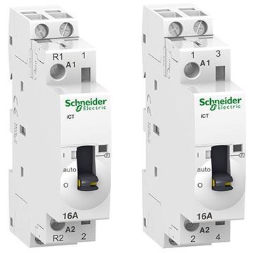 תמונה של מגען מודולרי iCT16A 1NO+1NC 230V