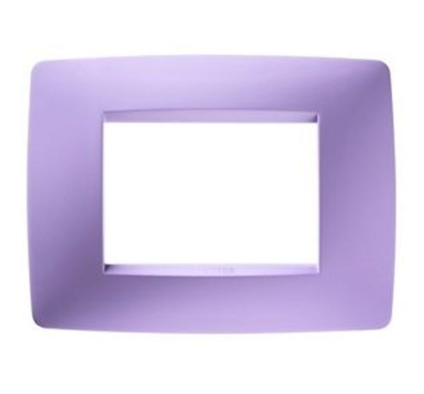 Picture of ONE PLATE 3-GANG AMETHYST PURPLE