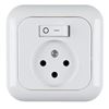Picture of Socket+switch Euro