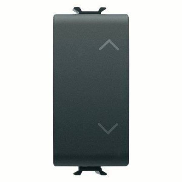 Picture of 3-WAY SWITCH 1M 2P 10AX SYM.UP-DOWN BL.