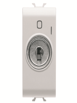 Picture of 1-WAY SWITCH, 1M 2P 10AX+KEY, WH
