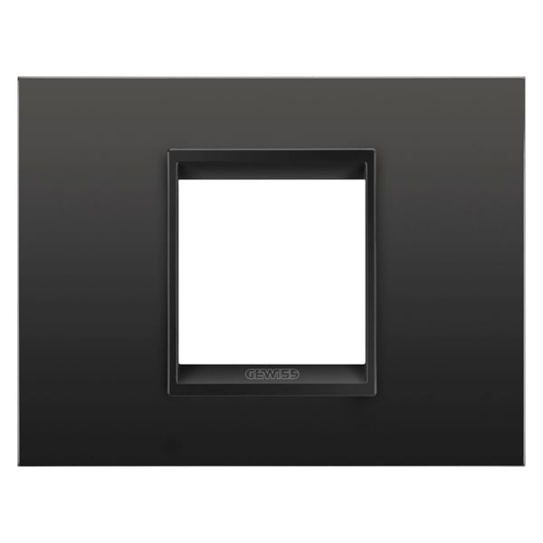 Picture of LUX PLATE 2M METAL SATIN BLACK MONOCHR.