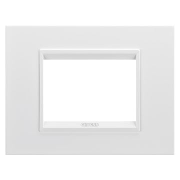 תמונה של קורוס-מסגרת LUX לבן מונוכרום 3 מודול