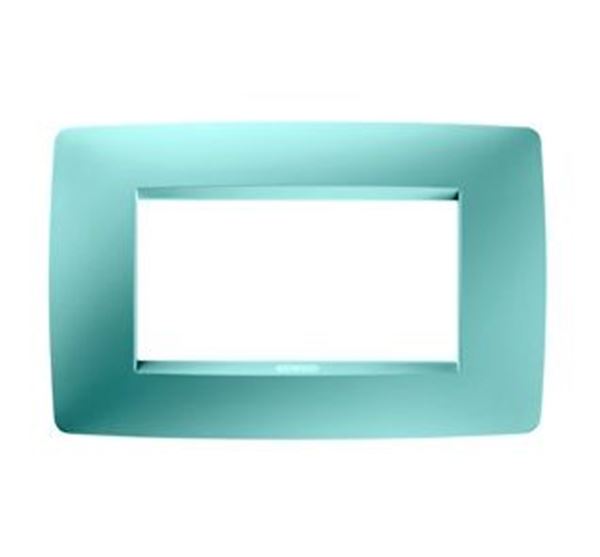 Picture of ONE PLATE 4-GANG CARIBBEAN BLUE