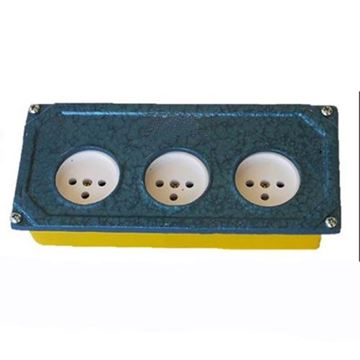 תמונה של קופסא 3 שקעים OK3 16A