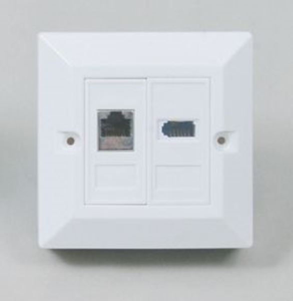 Picture of RJ 45+ telephone box higher type