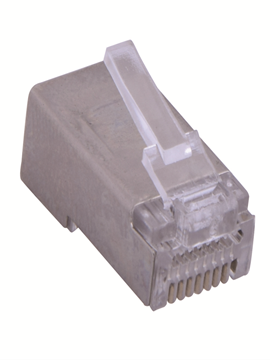 Picture of Stp RJ45 Modular Piug with holes