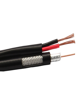 Picture of RG-6 CCS + AL Foil+ Braid Drum - BLACK