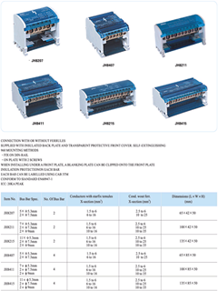 Picture of CONNECTION BOX 2*7 125A