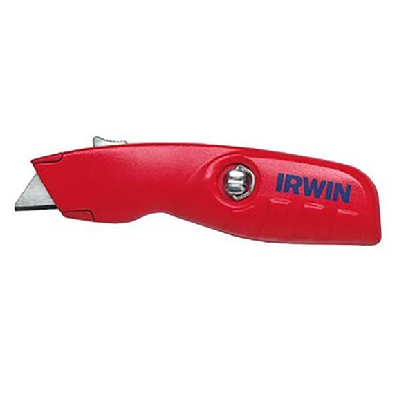 תמונה של סכין בטיחותית חזרה אוטומטית IRWIN