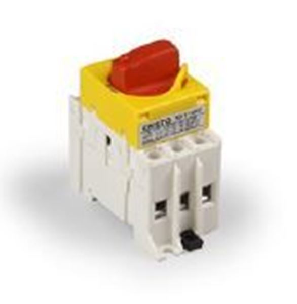 Picture of מנתק בעומס מוד' 3X25A ידית אדומה