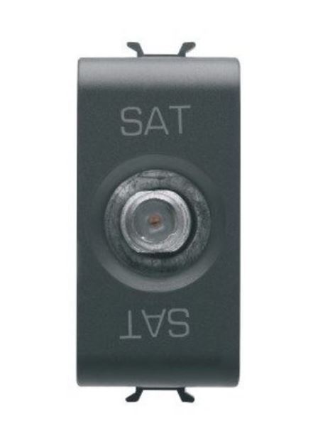 Picture of TV/SAT SOCKET 1M DIRECT F.CONN F