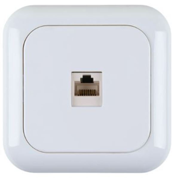 Picture of RJ-45 socket