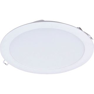 תמונה של פיליפס פנל לד שקוע עגול 24W CW קוטר 200