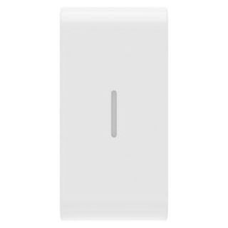 Picture of INTERCH. BUTTON WITH DIFFUSER 1M GLOSSY WHITE