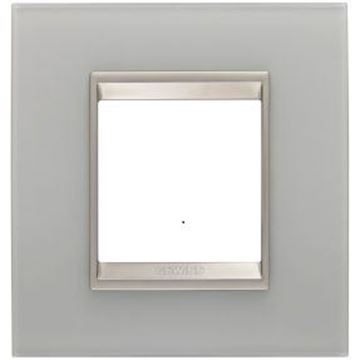 תמונה של מסגרת LUX זכוכית טבעית 2 מודול לתיבה 55 לסדרת קורוס