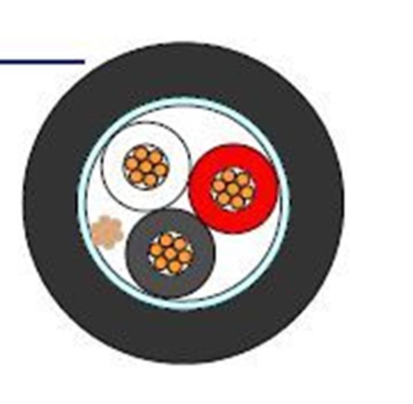 Picture of INST.CABLE IN-1*3*16#-BS-PV-C-V PVC&Jacket - Drum 500m