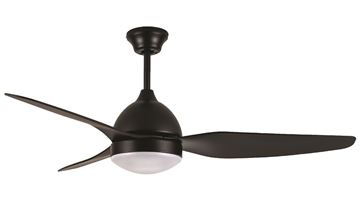 Picture of NEWTON BASSET 50" FAN BLACK+LED 3CCT IP44