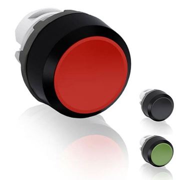 תמונה של ראש לחצן ריגעי אדום MP1-10R