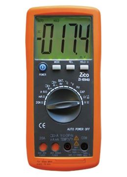 Picture of Automatic domain multimeter
DC/AC A20 ZICO