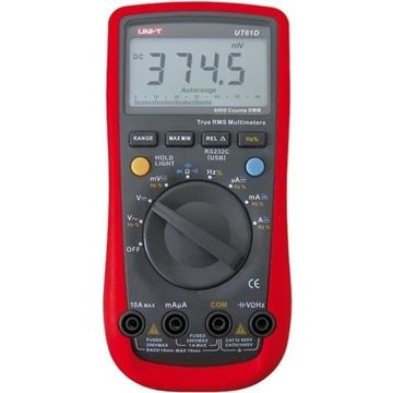 Picture of A multimeter with additional capability for non-contact voltage testing T-UNI
