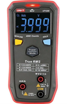 Picture of מולטימטר חכם דיגיטלי 600V-10A UNI-T