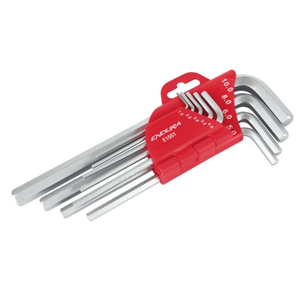 Picture of 9PCS LONG HEX KEY SET
