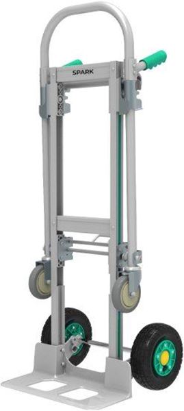 Picture of Solid wheel and solid aluminum plate, larger space