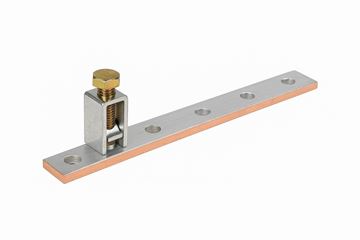 Picture of Coated strip 15X3 + 160A clamp