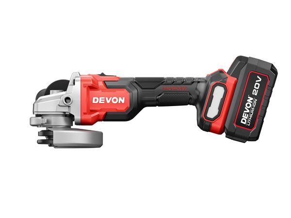 Picture of 20V Angle Grinder 125mm/5'' Speed control Tool Color box