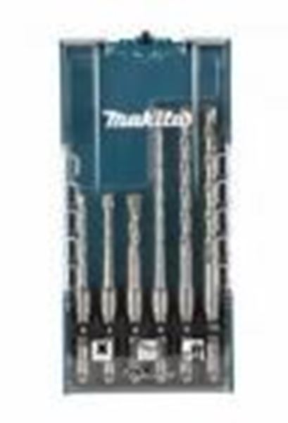 Picture of MAKITA E-15730 Bit SET  SDS PLUS - 6 pc