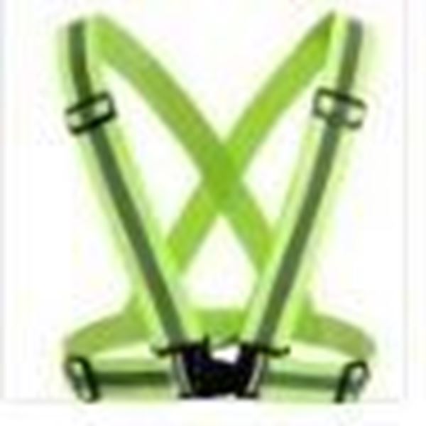 Picture of Luminous yellow strap vest