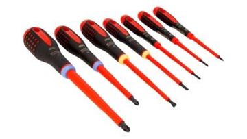 Picture of Electrician Screwdriver Set, 6 pcs Insulated (ERGO)