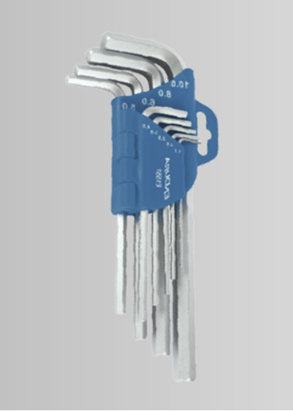 Picture of סט מפתחות אלן מ"מ ארוך 9 יח' 1 DURATECH 