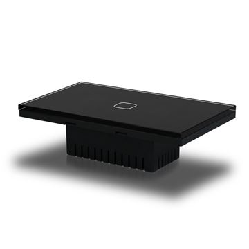 Picture of Smart switch, single power for rectangular box, 3 modules,