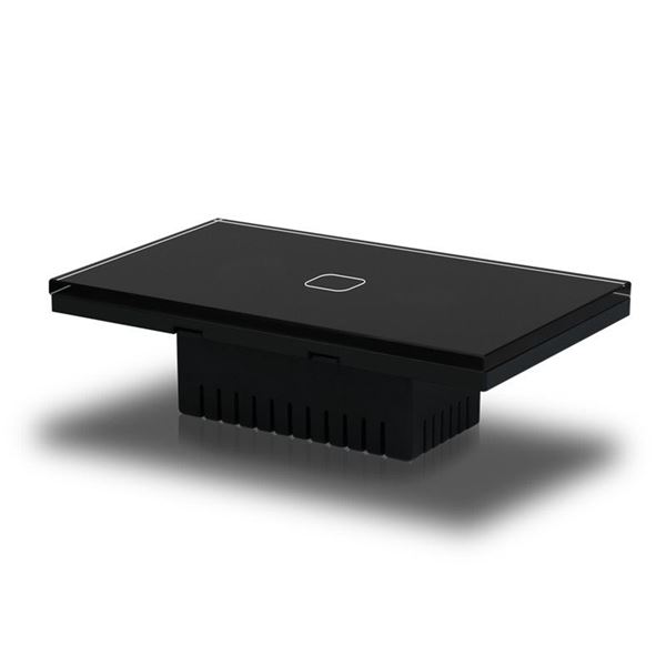 Picture of Smart switch, single power for rectangular box, 3 modules,