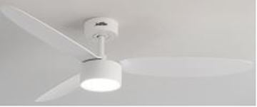 Picture of Maldives Ceiling Fan White 46 Inch 20W DC + Led 3CCT