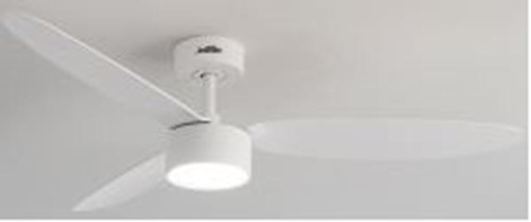 Picture of Maldives Ceiling Fan White 46 Inch 20W DC + Led 3CCT