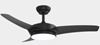 Picture of Santorini Ceiling Fan Black 42 Inch 20W DC + Led 3CCT