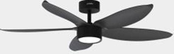 Picture of Fiji Ceiling Fan Black 52 Inch 20W DC + Led 3CCT