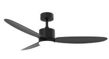 Picture of Sri Lanka Ceiling Fan Black 52 Inch 20W DC + Led 3CCT